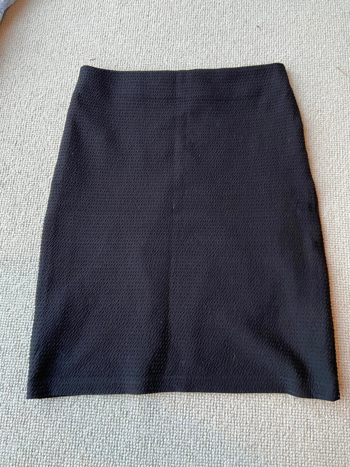 Dorothy Perkins Size 6 Tall Black Pencil Skirt