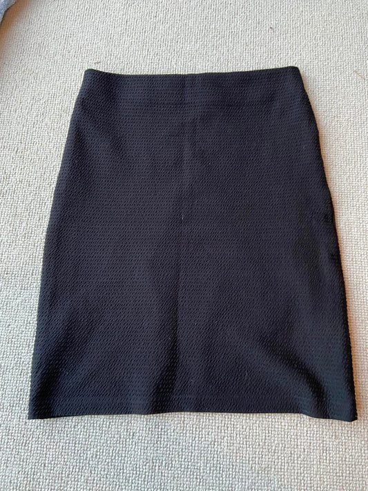 Dorothy Perkins Size 6 Tall Black Pencil Skirt