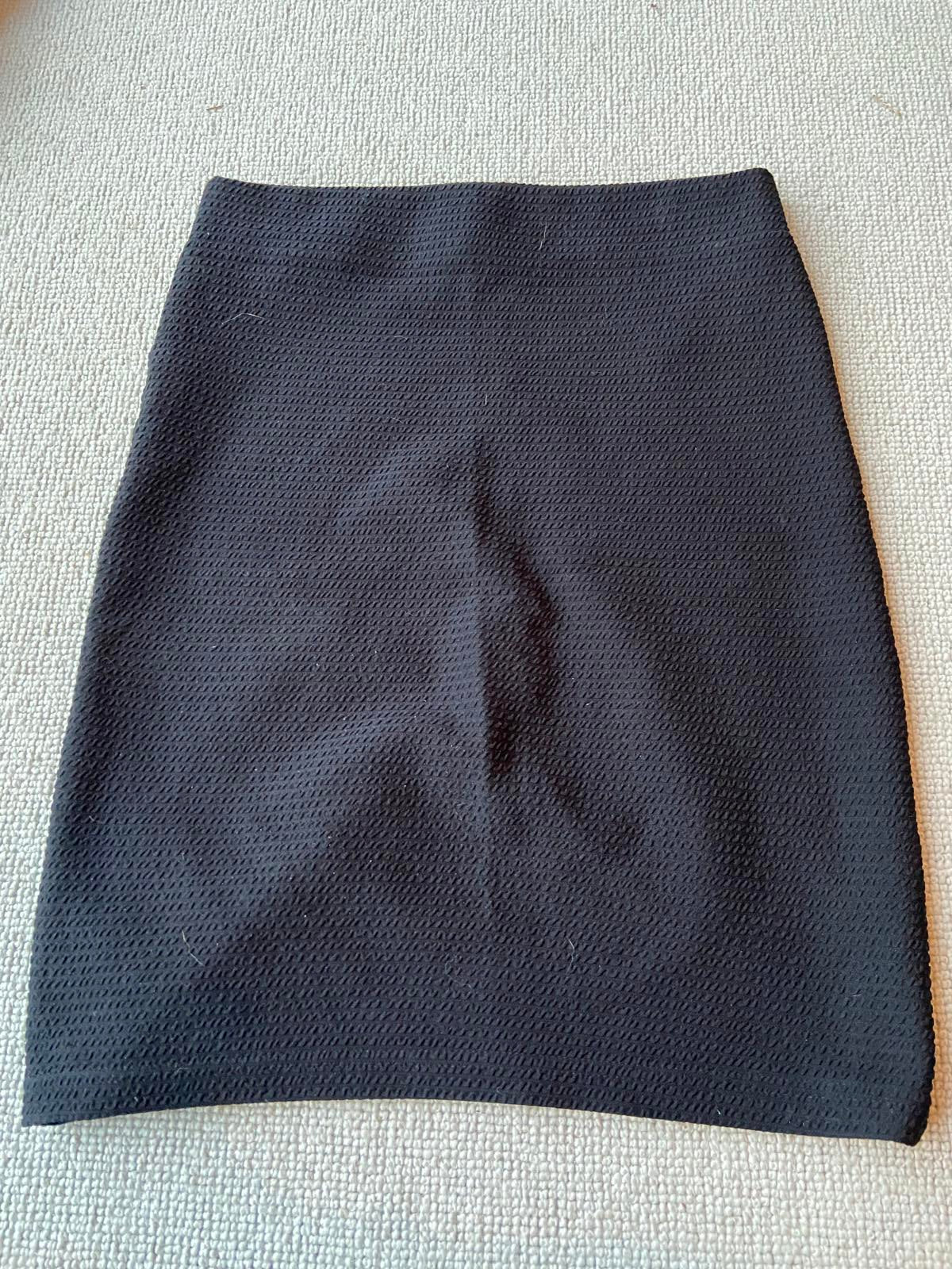 Dorothy Perkins Size 6 Tall Black Pencil Skirt