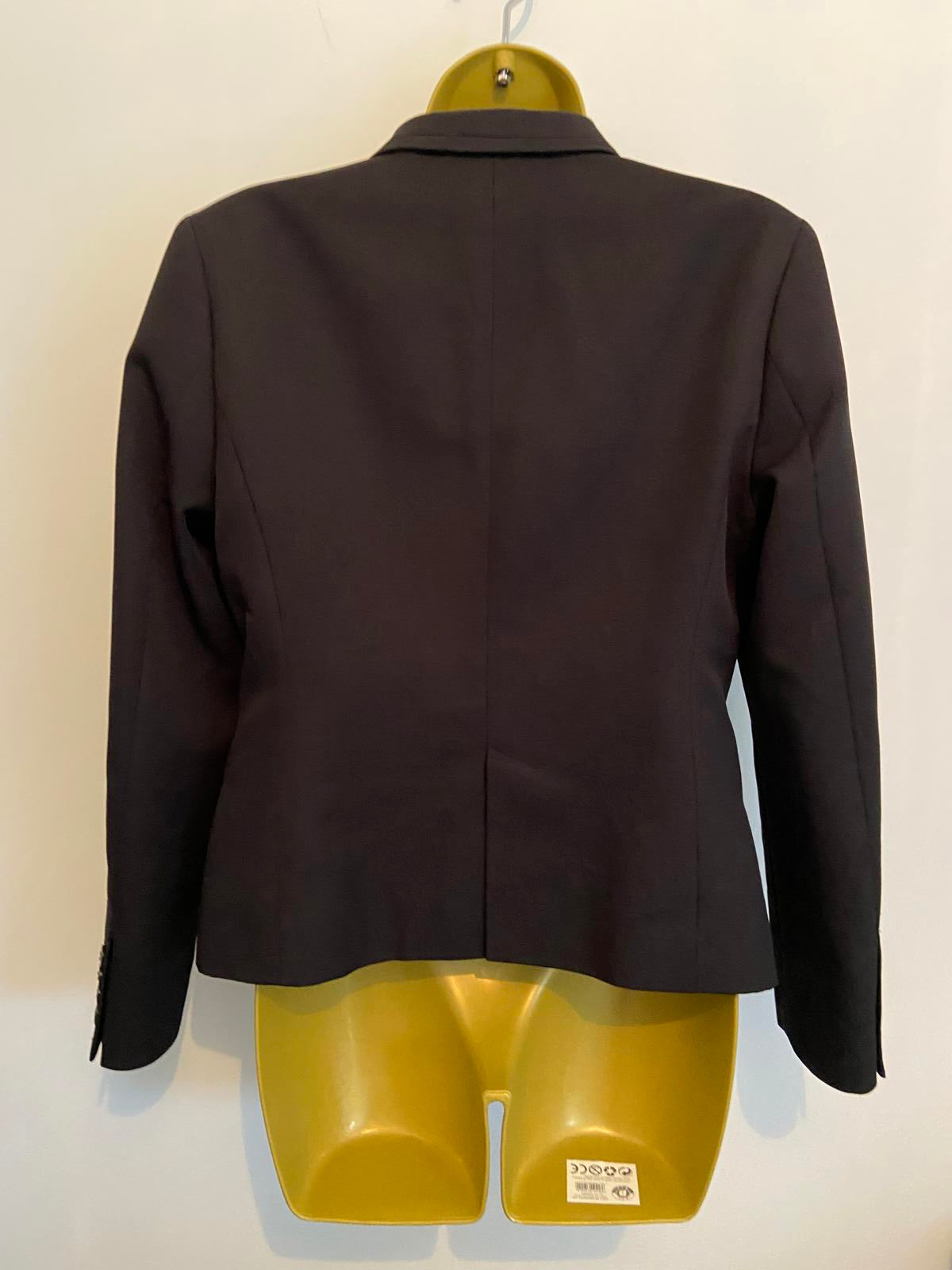 Brook Tavern Ladies Black Tailored Blazer - Single Button, Size 10R, Workwear