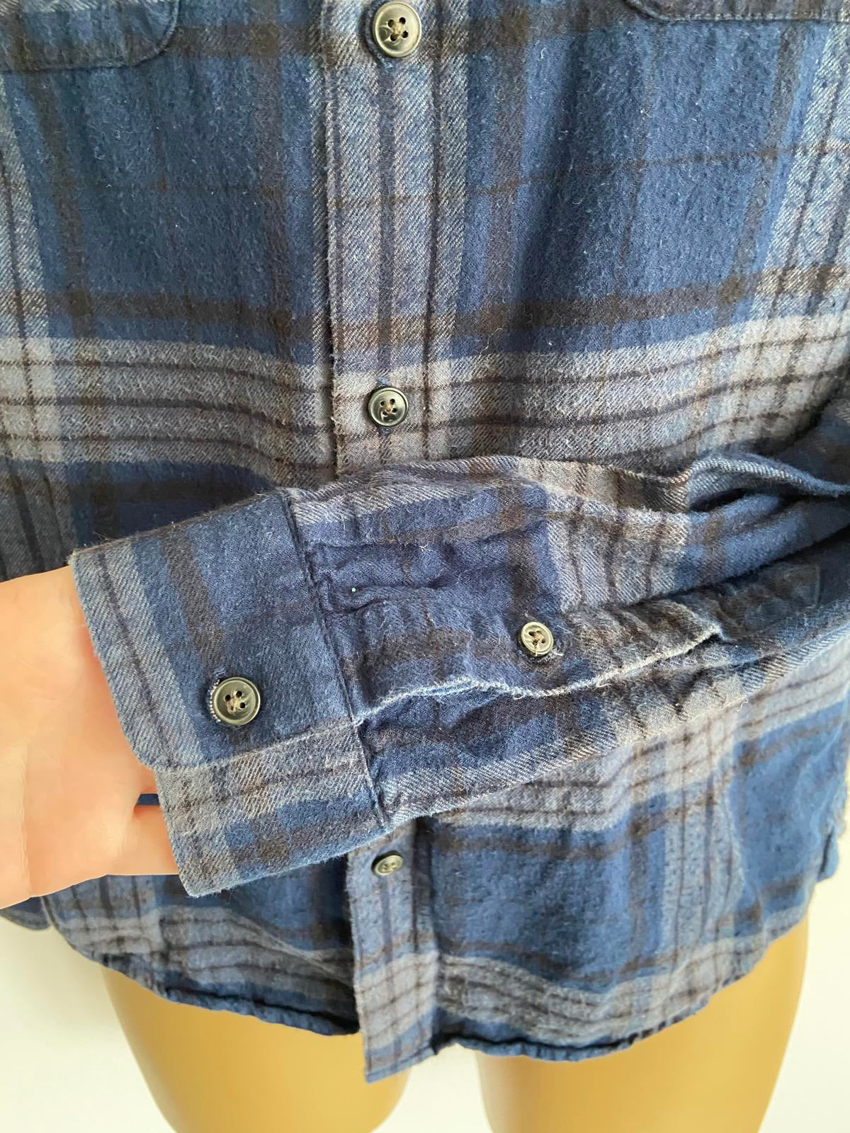 Burton Menswear London Men's Small Brushed Cotton Shirt