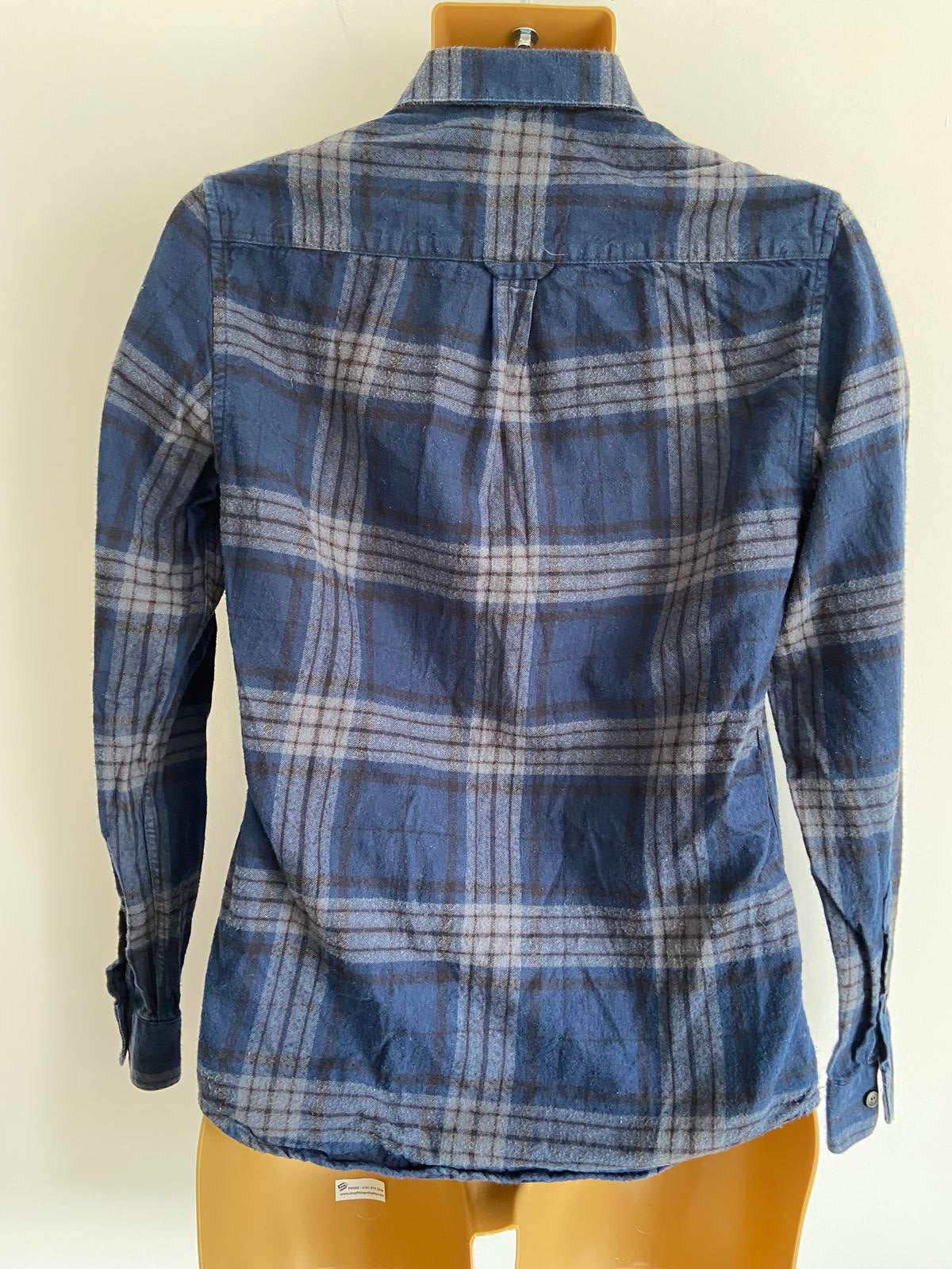 Burton Menswear London Men's Small Brushed Cotton Shirt
