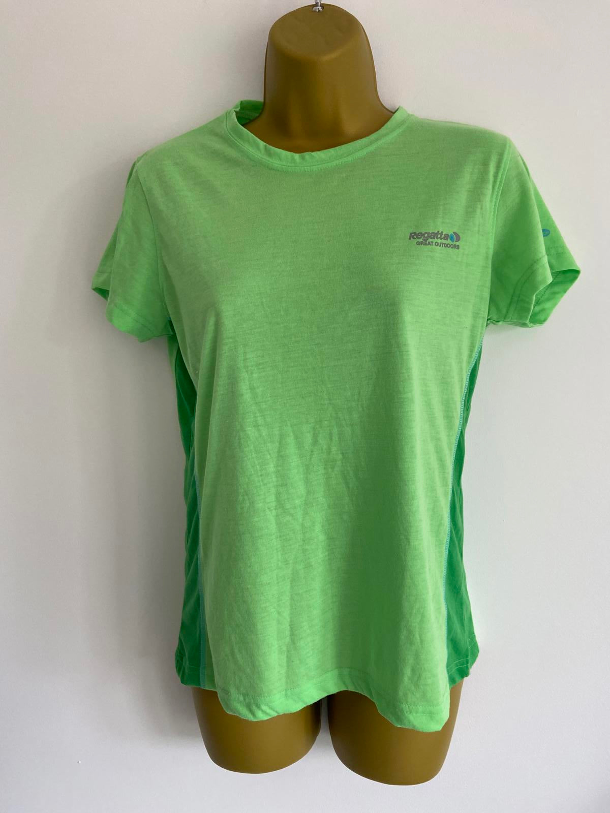 Regatta Ladies Lime Green Activewear T-shirt