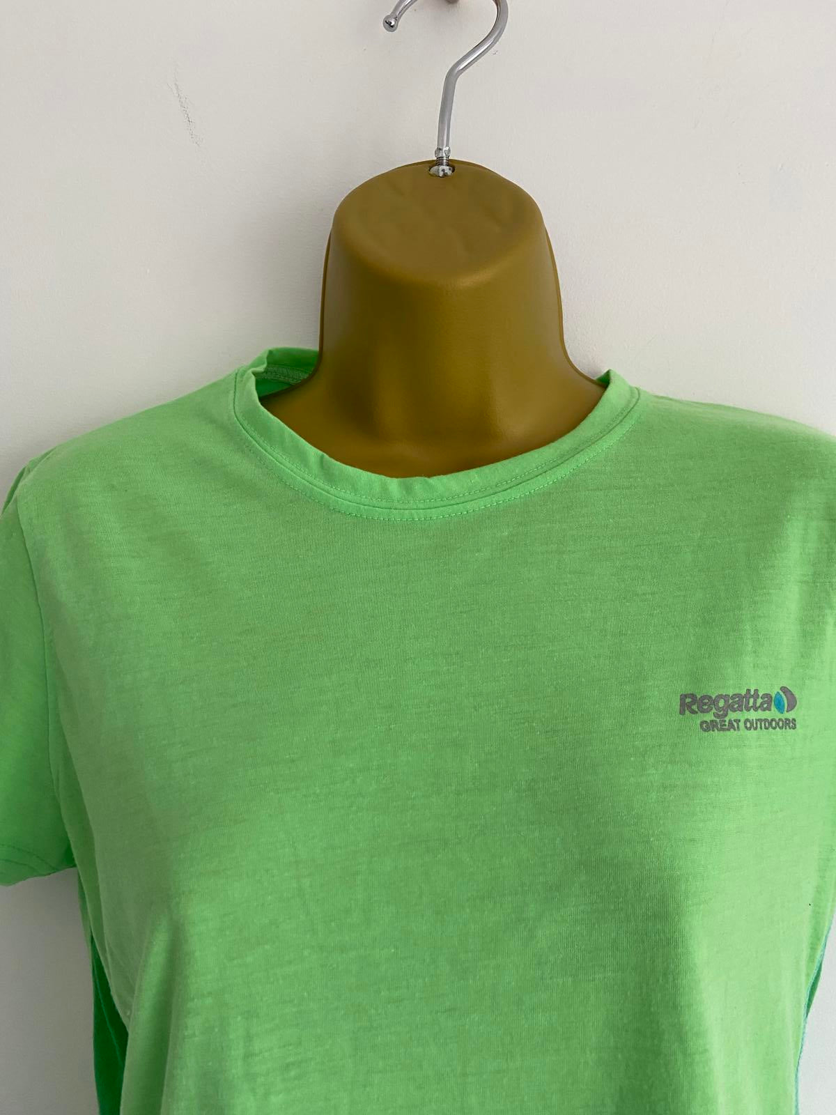 Regatta Ladies Lime Green Activewear T-shirt