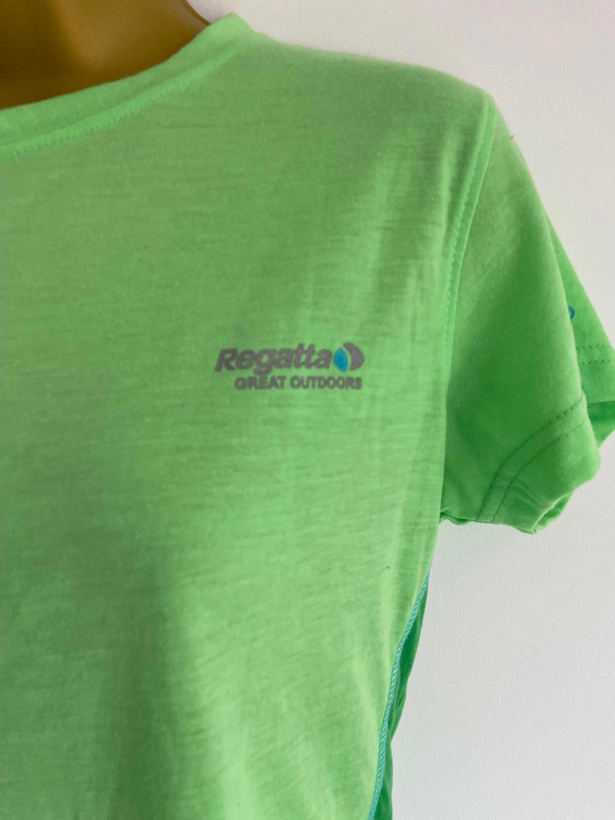 Regatta Ladies Lime Green Activewear T-shirt