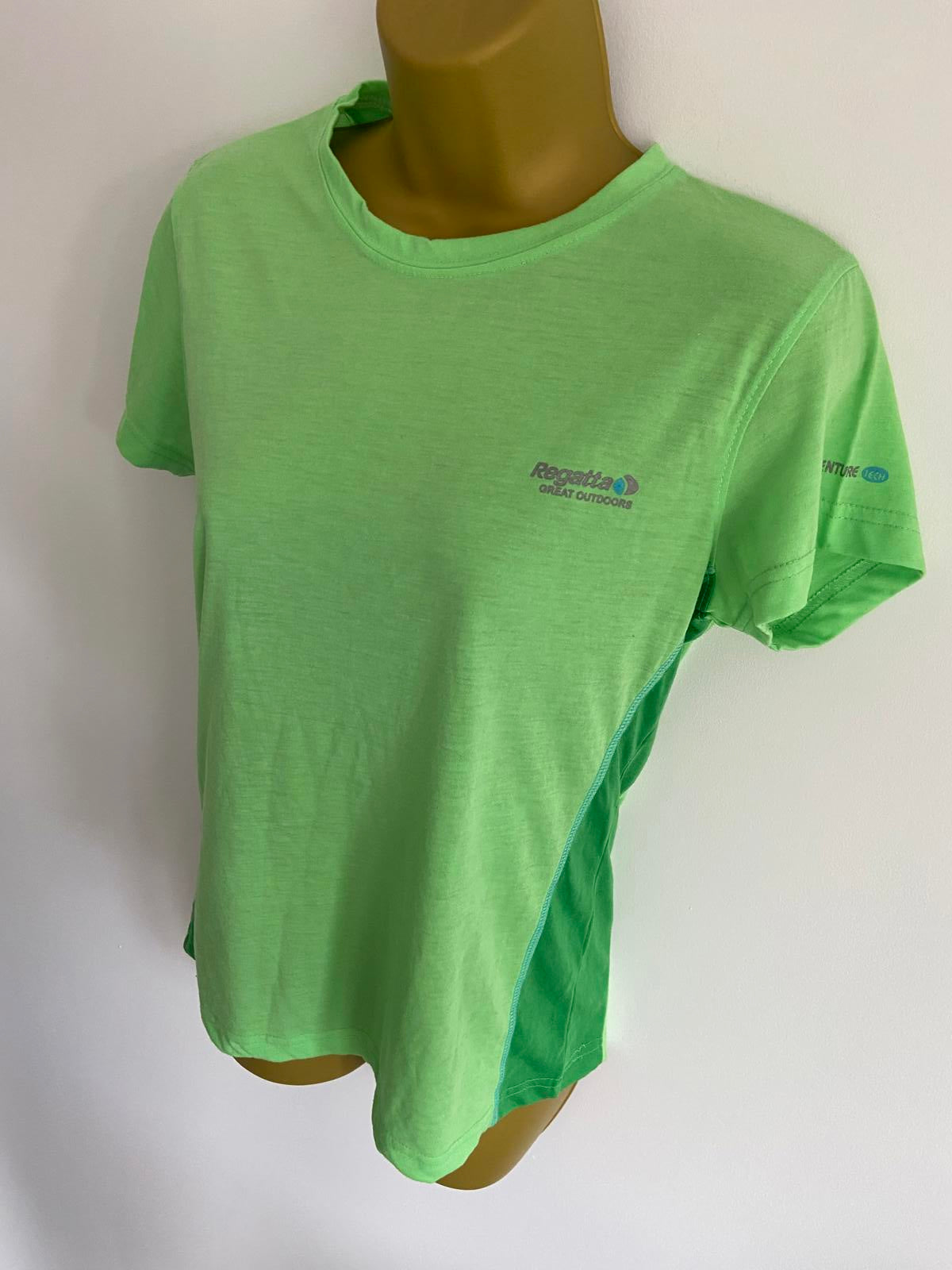 Regatta Ladies Lime Green Activewear T-shirt