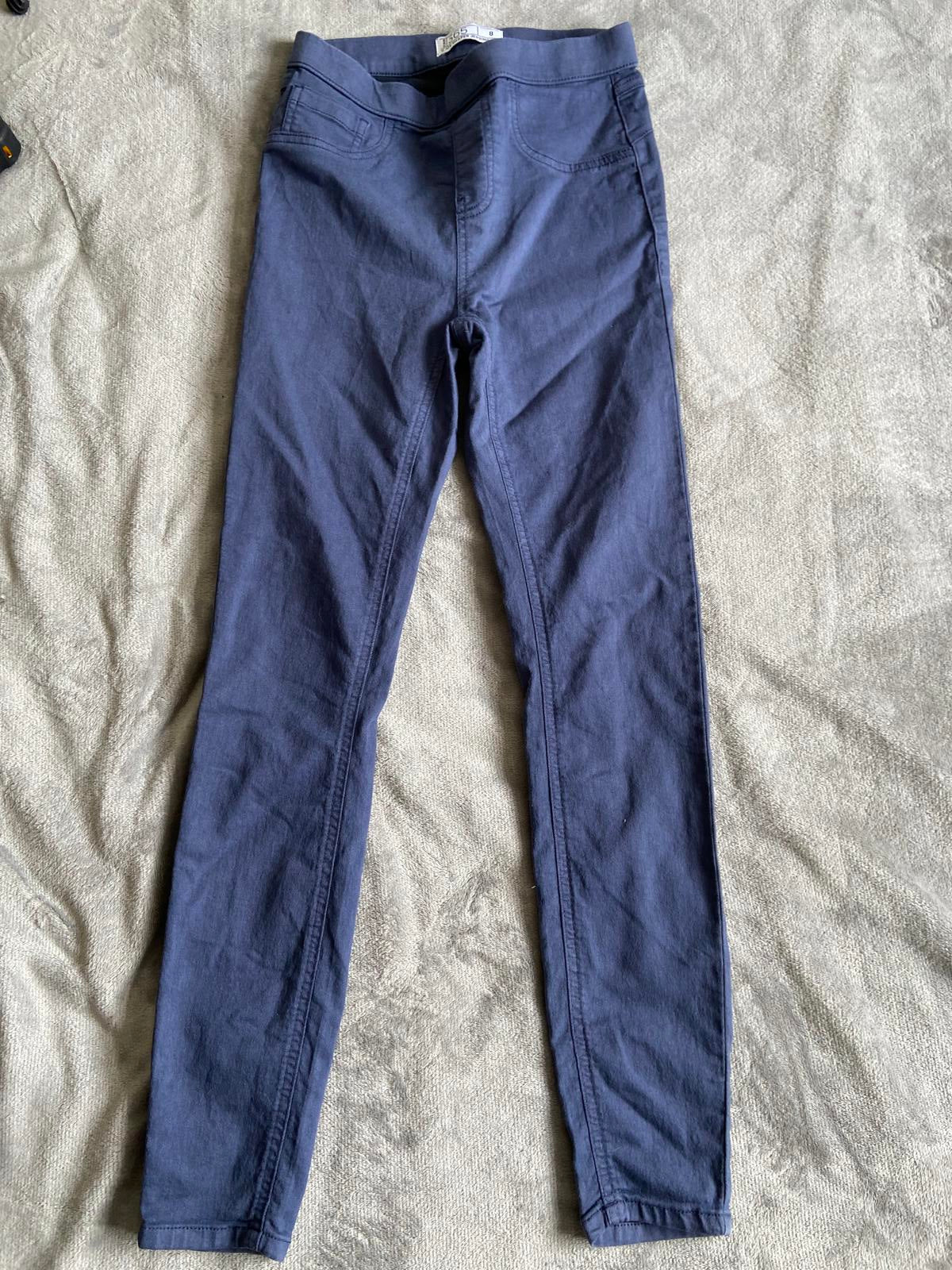 Denim 365 Size 8 Kate Shaper Jeggings Blue Elasticated Waist 70cm Leg