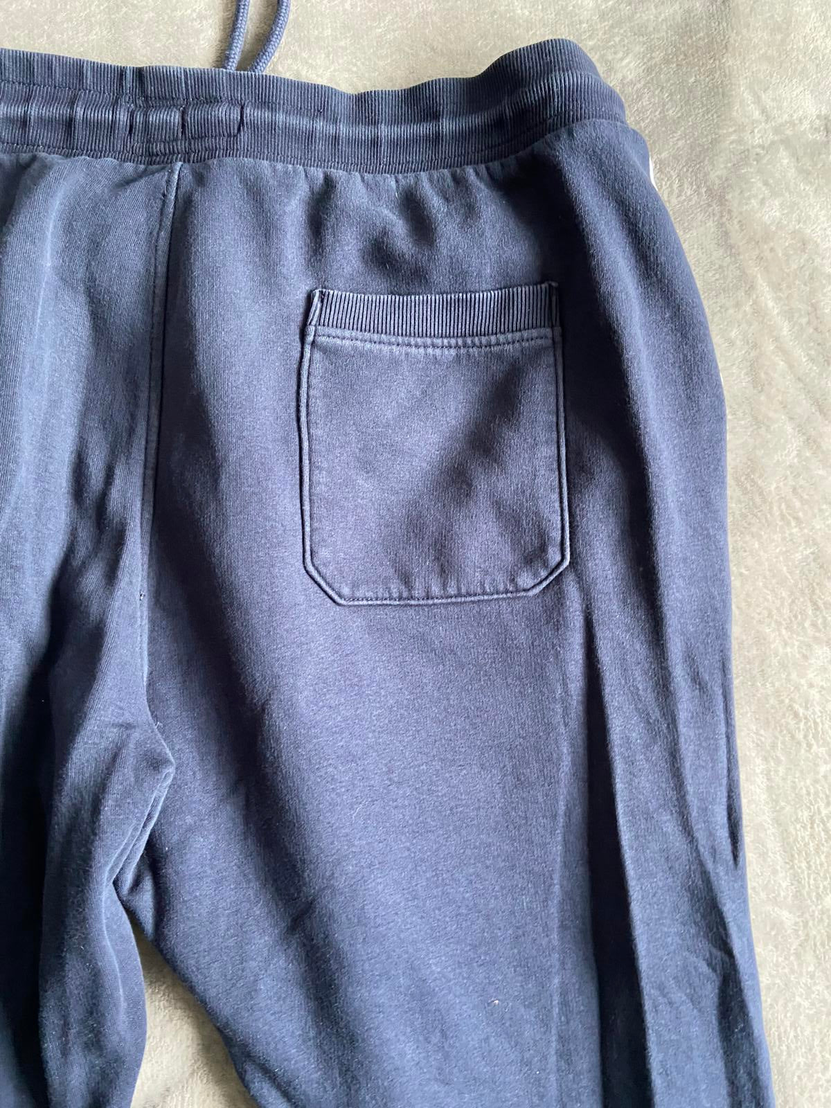 F&F Men's Size 2XL Navy Blue Joggers Stripe Detail Cotton Blend 73cm Leg