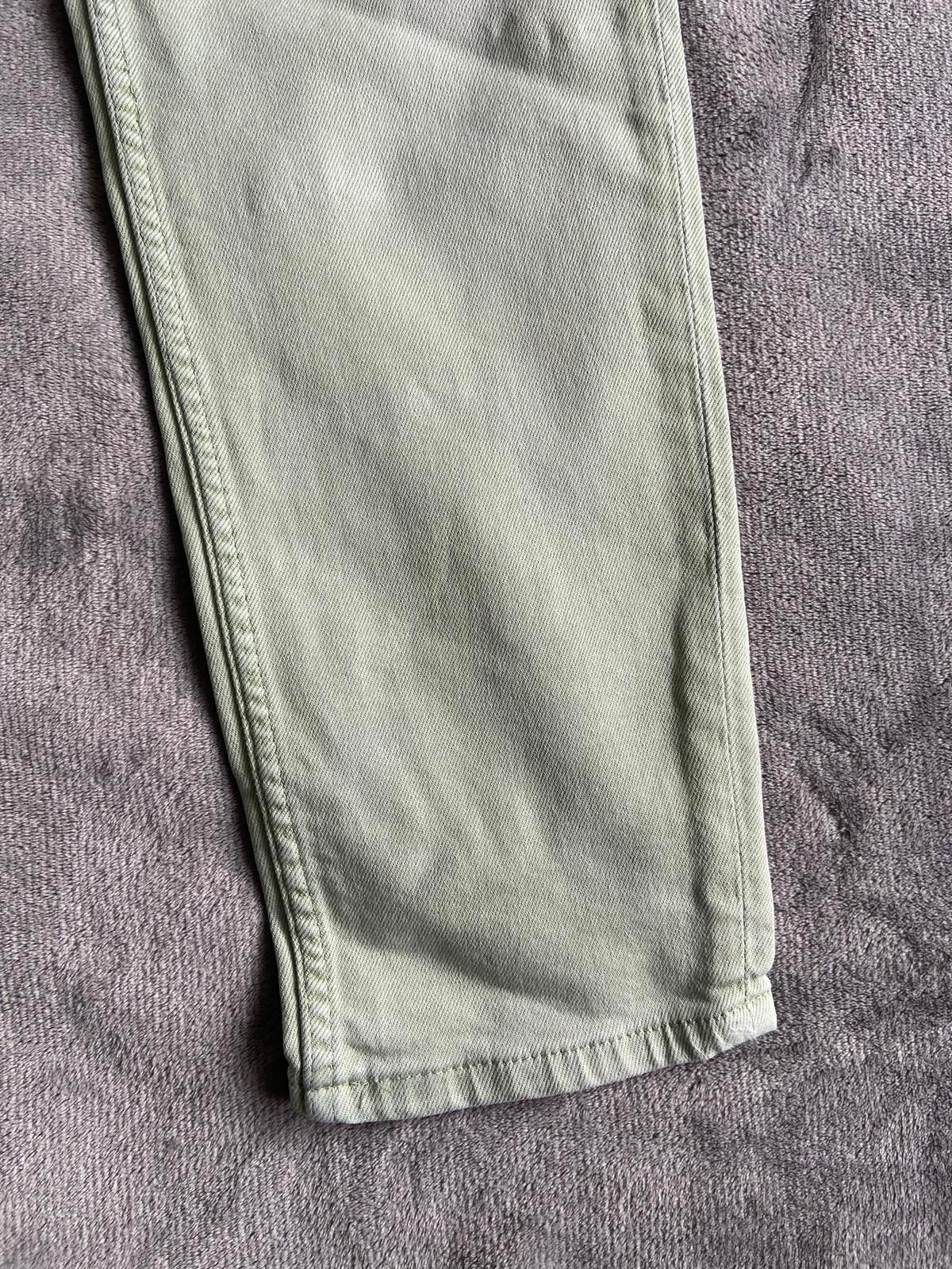 Anyday John Lewis Size 10 Mint Green Cotton Rich Straight Leg Jeans