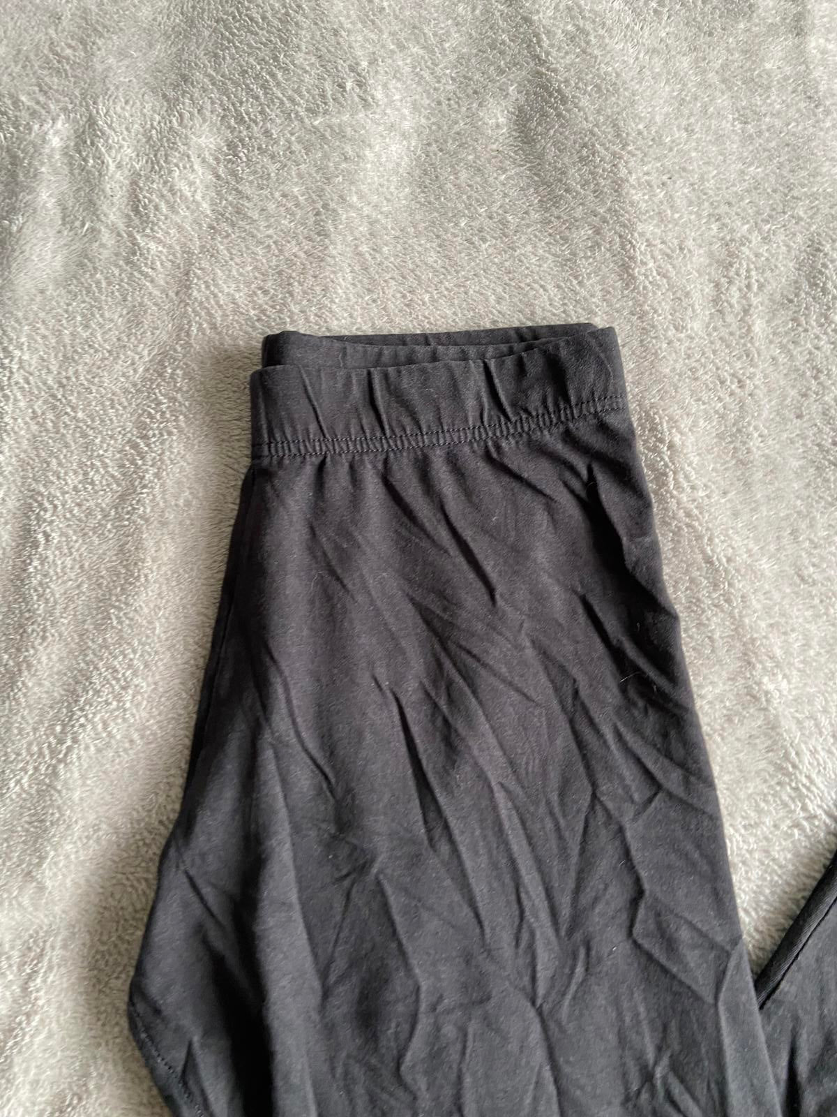 TU Size 14 Black Cotton Blend Elasticated Waist Leggings