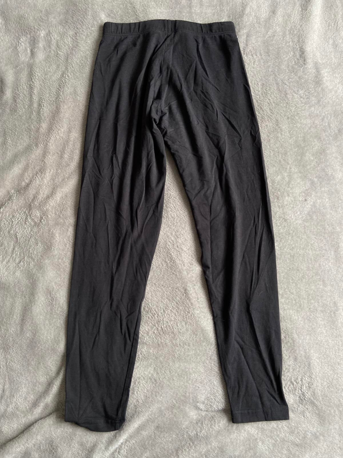 TU Size 14 Black Cotton Blend Elasticated Waist Leggings