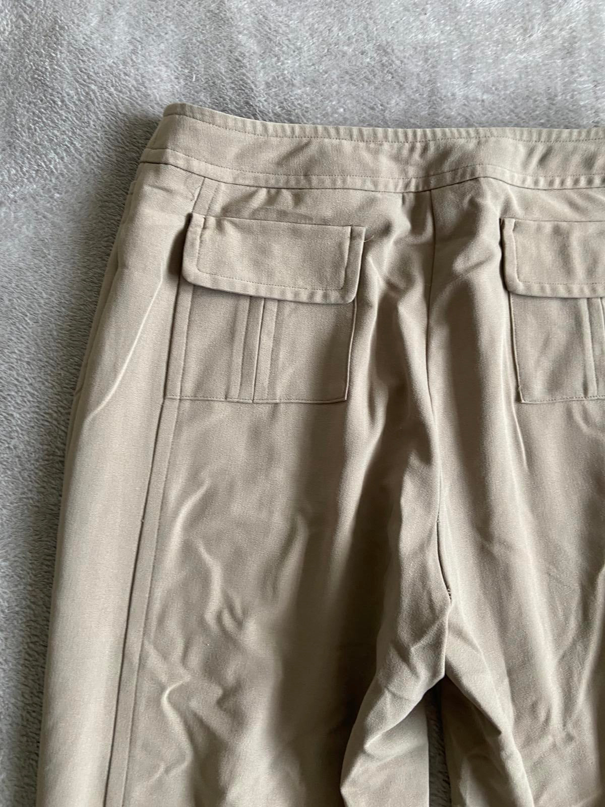 Kaleidoscope Size 12 Sage Green Tailored Cropped Trousers
