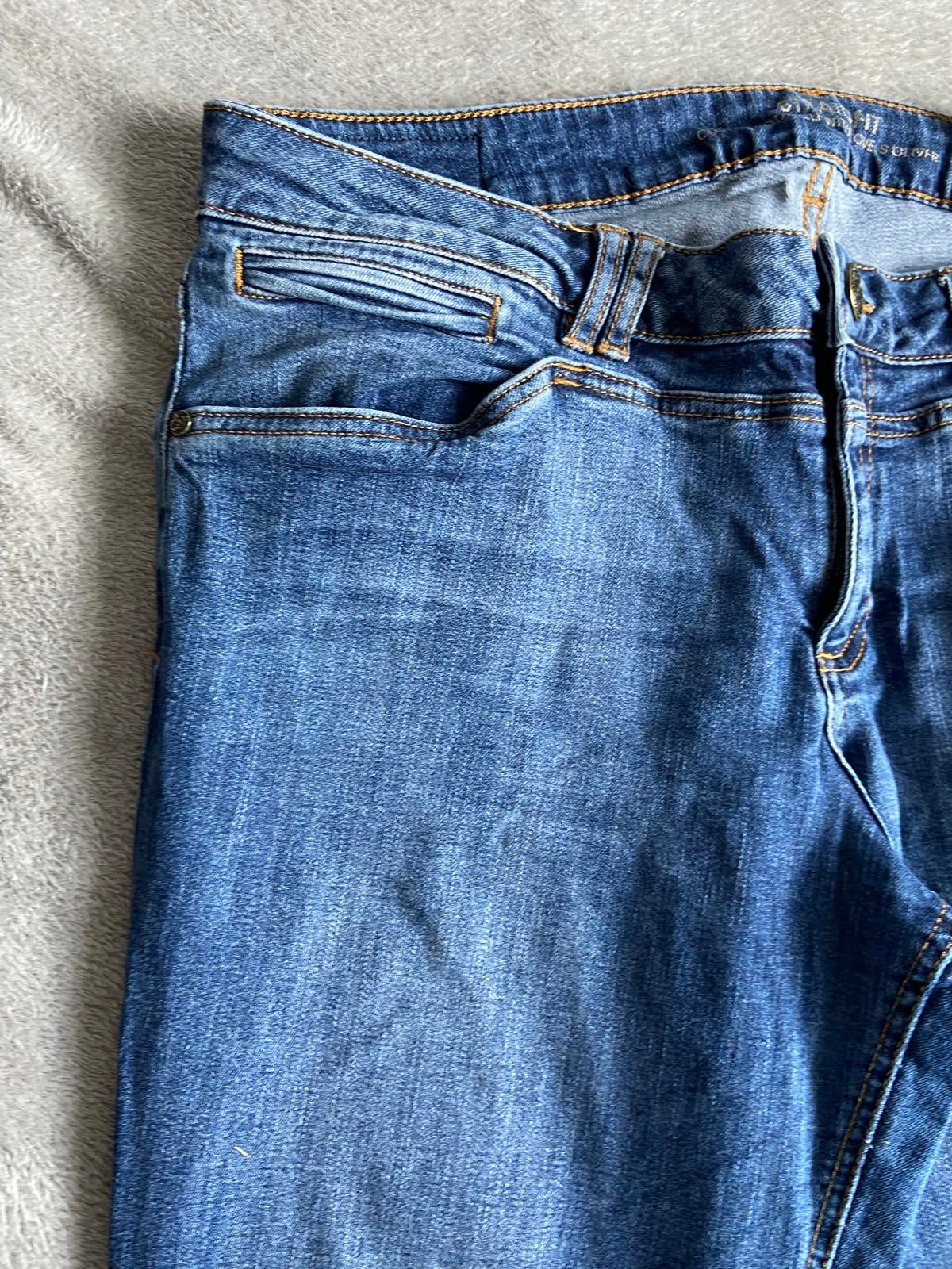 S.Oliver Men's Dark Blue Straight Leg Jeans Size 44 x 36