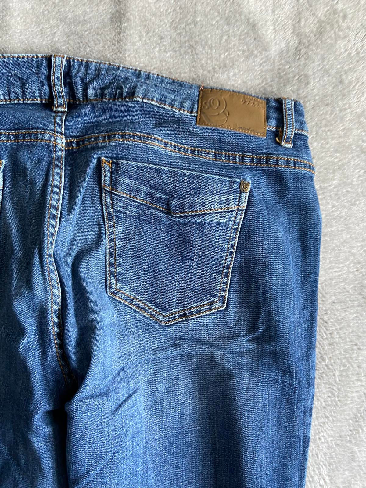 S.Oliver Men's Dark Blue Straight Leg Jeans Size 44 x 36