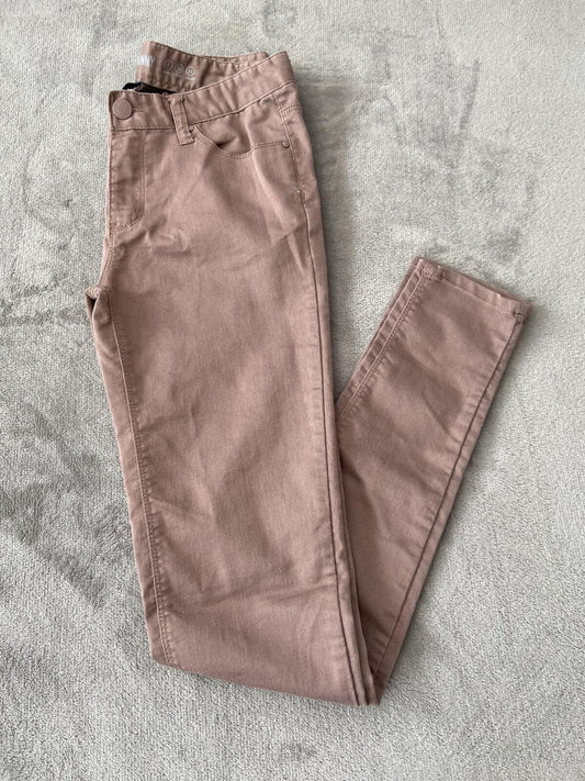 Denim & Co. Brown/Plum Slim-Fit Jeans Women’s Size 8 Excellent Condition