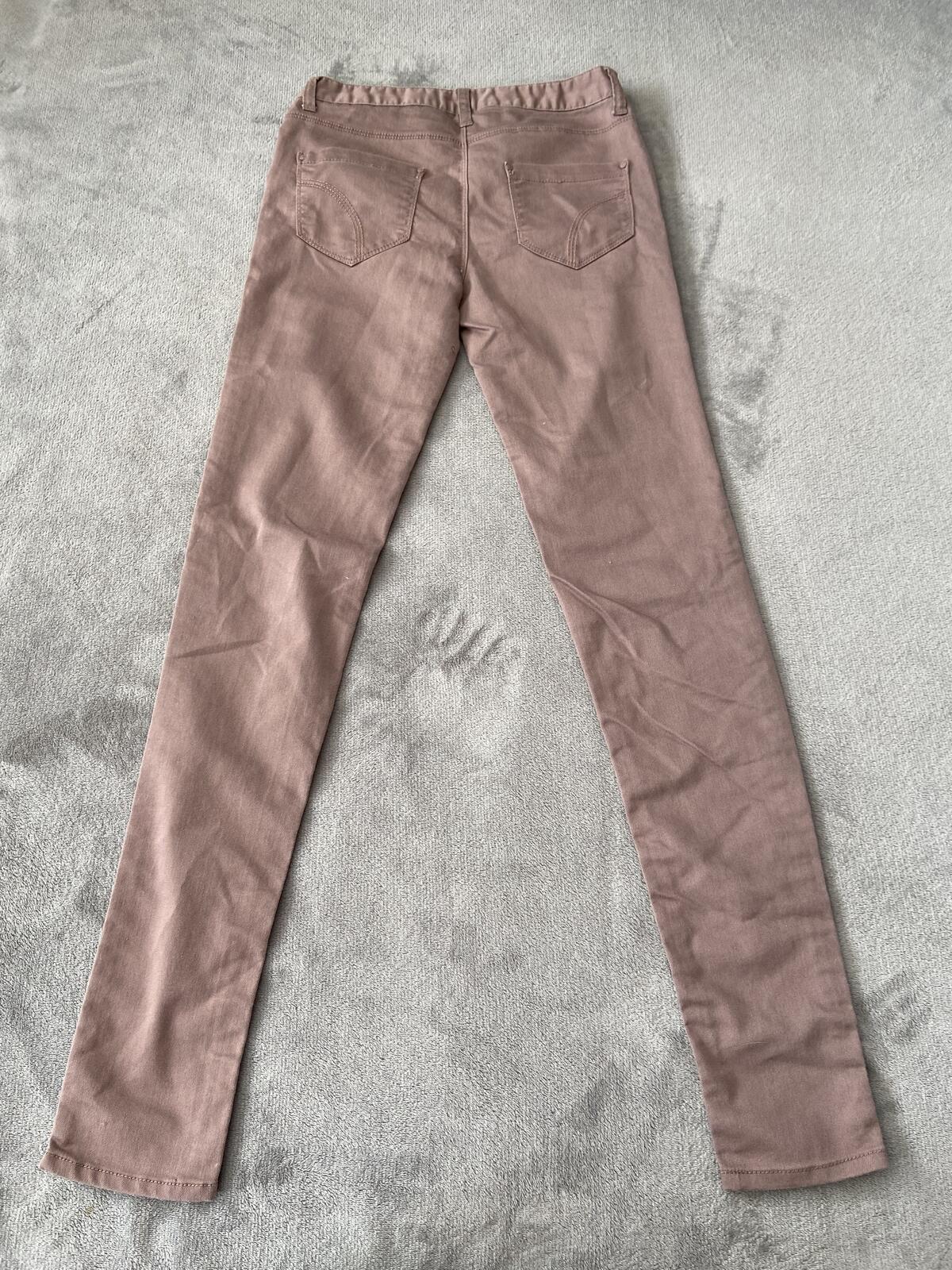 Denim & Co. Brown/Plum Slim-Fit Jeans Women’s Size 8 Excellent Condition