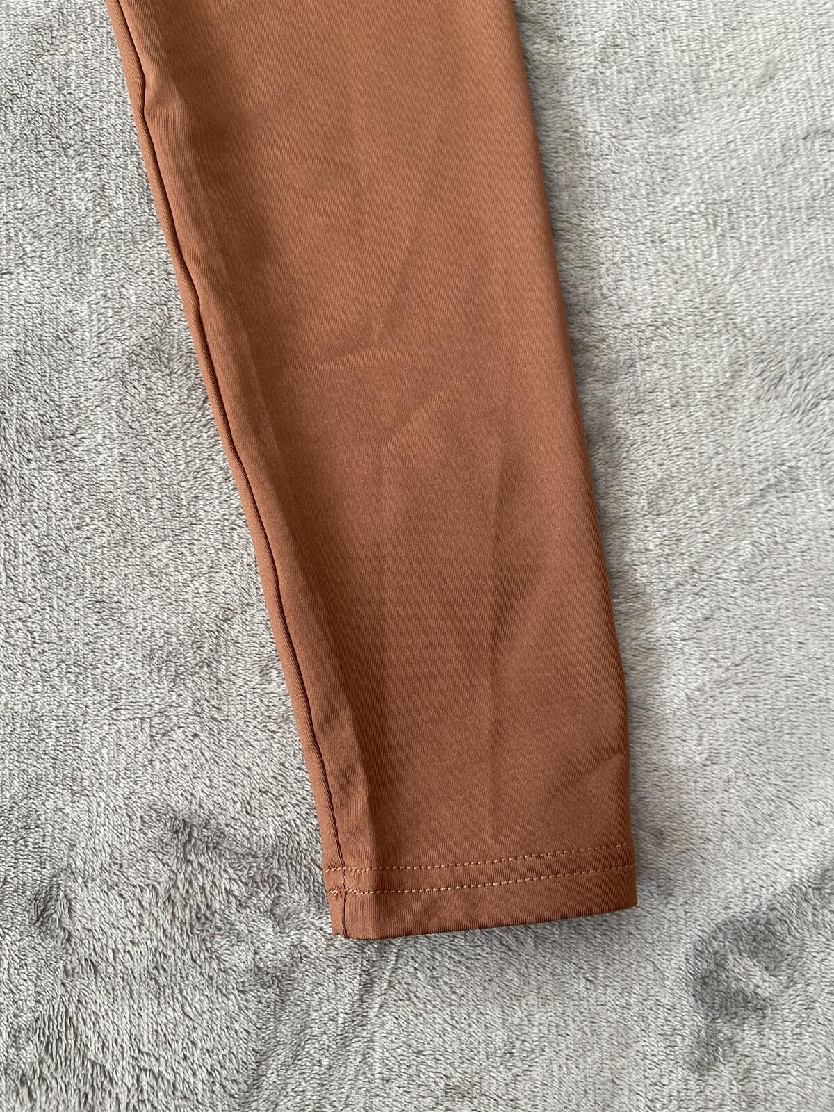 Women’s Small Gym Workout Trousers Elasticated Waist With Zip Pocket