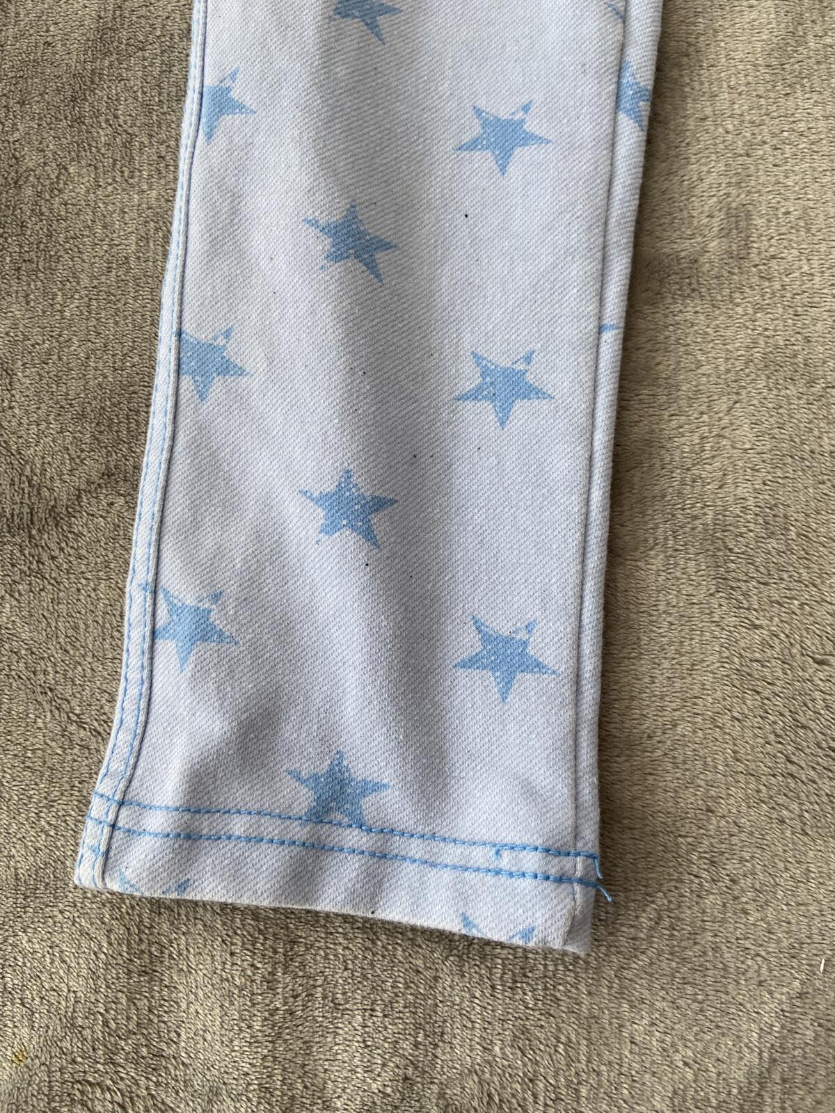 Golddigga Women’s Star & Stripe Print jeggings Jeans UK Size 12
