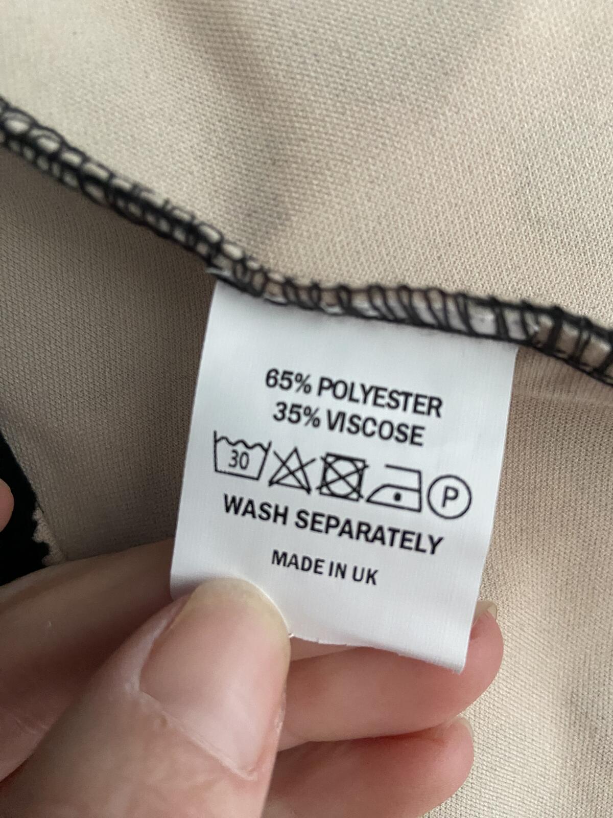 Women’s Cream & Black Leopard Print Velvet Detail Lightweight Jacket Size 10