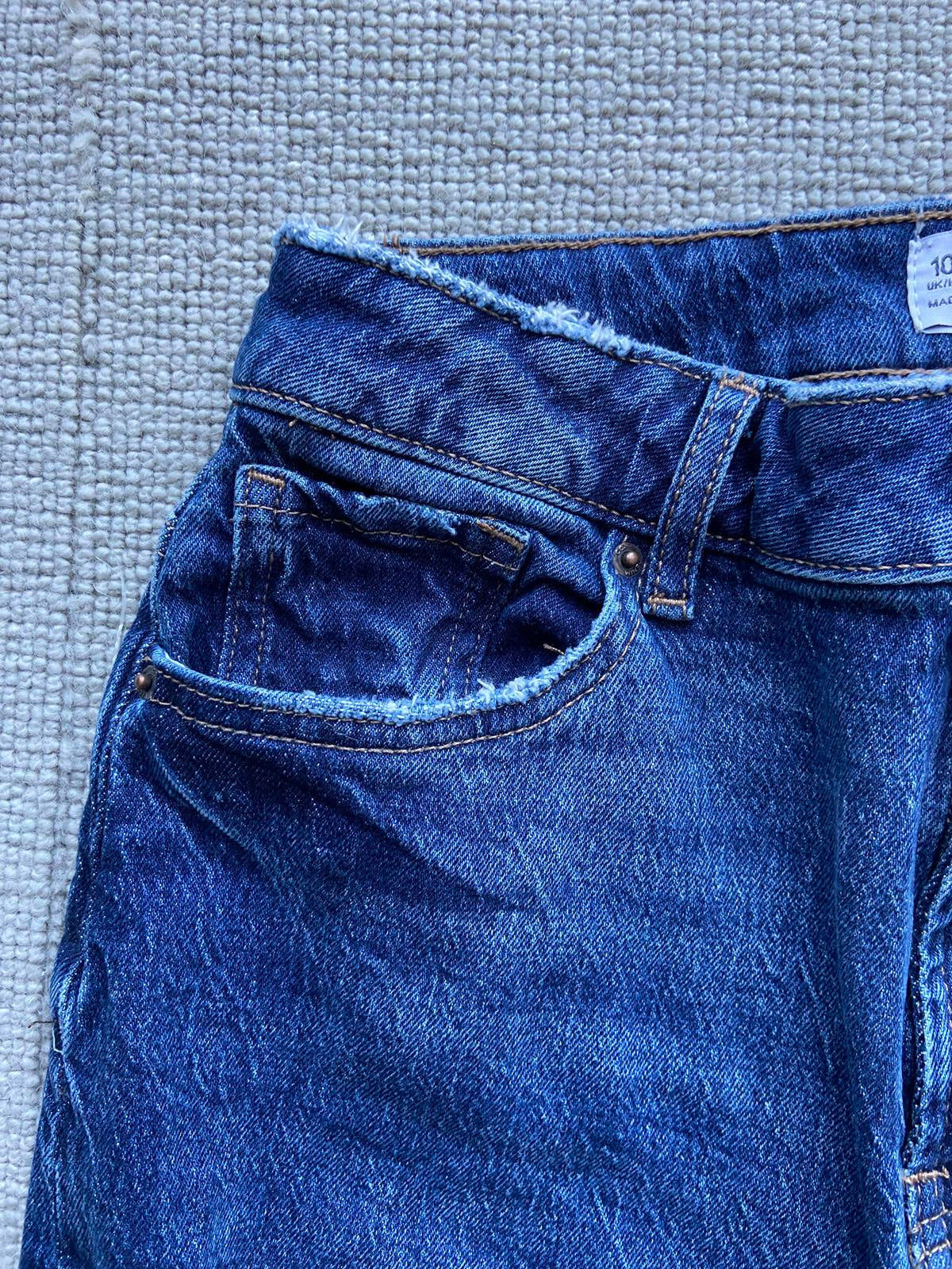 Primark Denim & Co. Blue Jeans | UK Size 10 | Washed Out Look