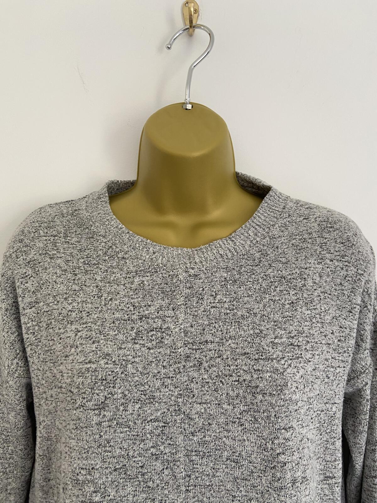 Next Women’s Lightweight Grey Marl Crew Neck Jumper Size 8