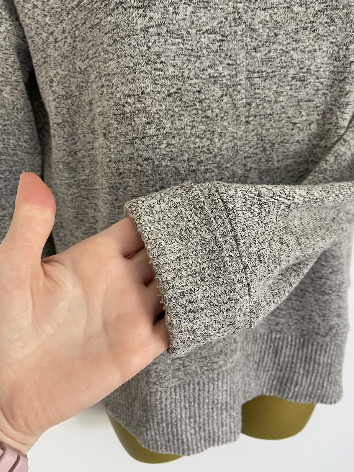 Next Women’s Lightweight Grey Marl Crew Neck Jumper Size 8