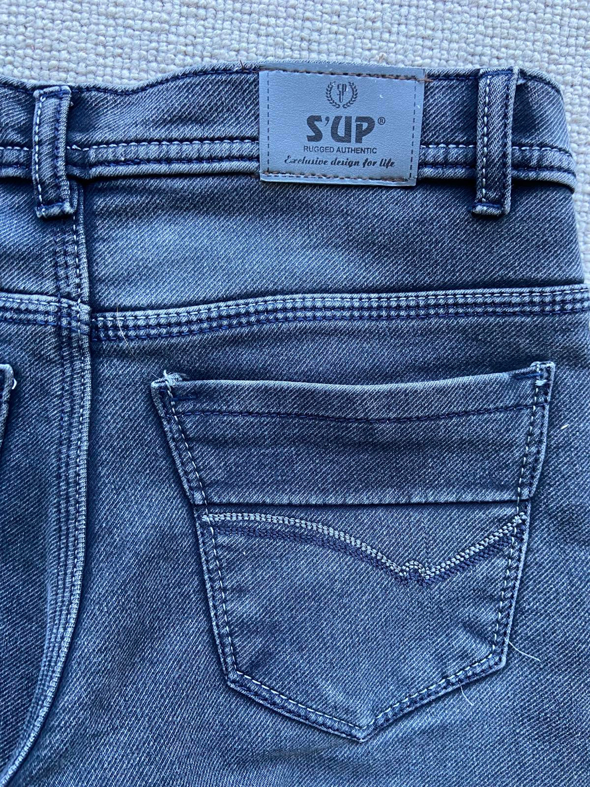 S'UP Rugged Authentic Jeans | No Size Label | Waist 36cm