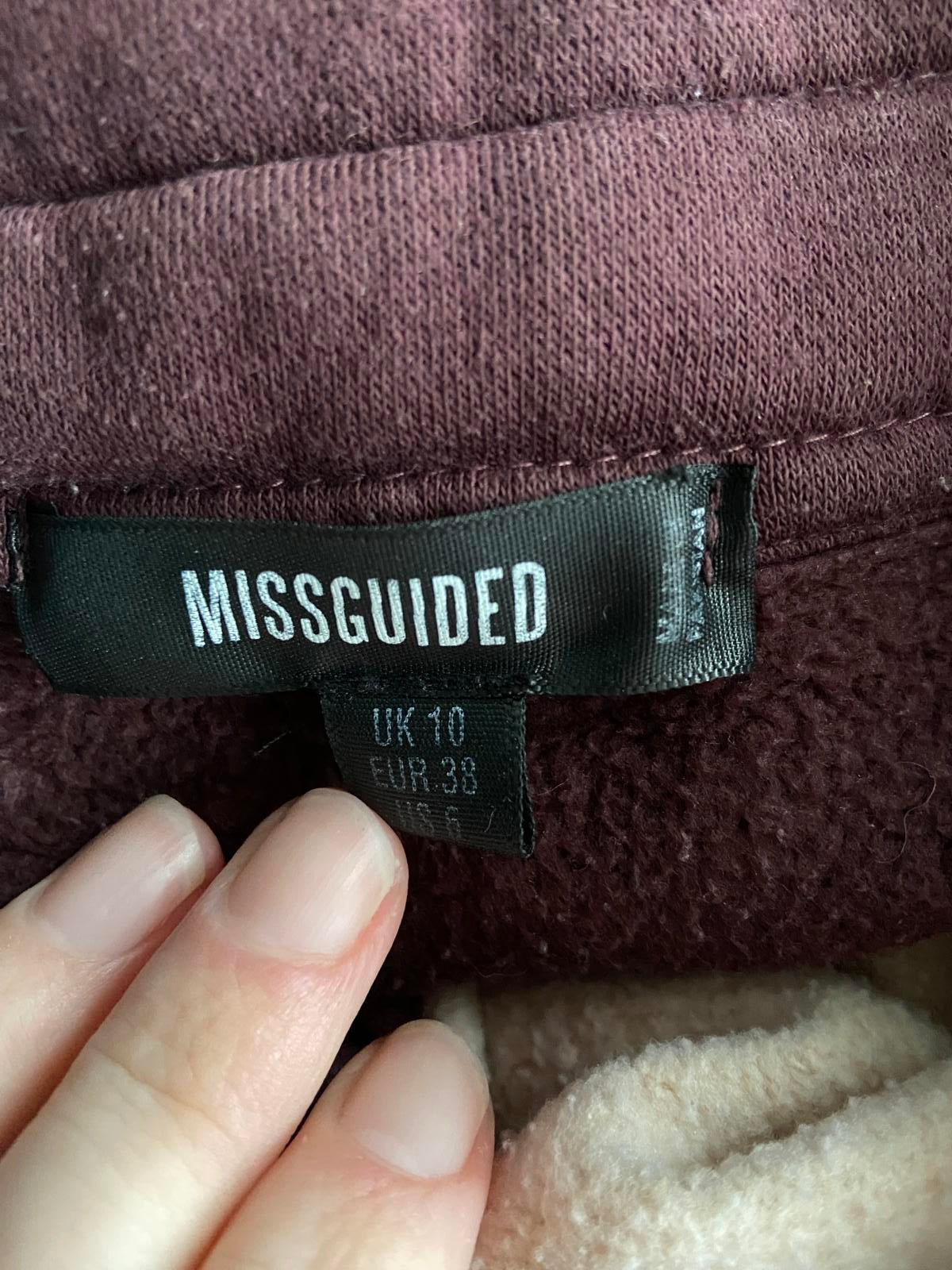 Missguided Ladies Tri-Colour Block Jumper - Polo Neck, Size 10