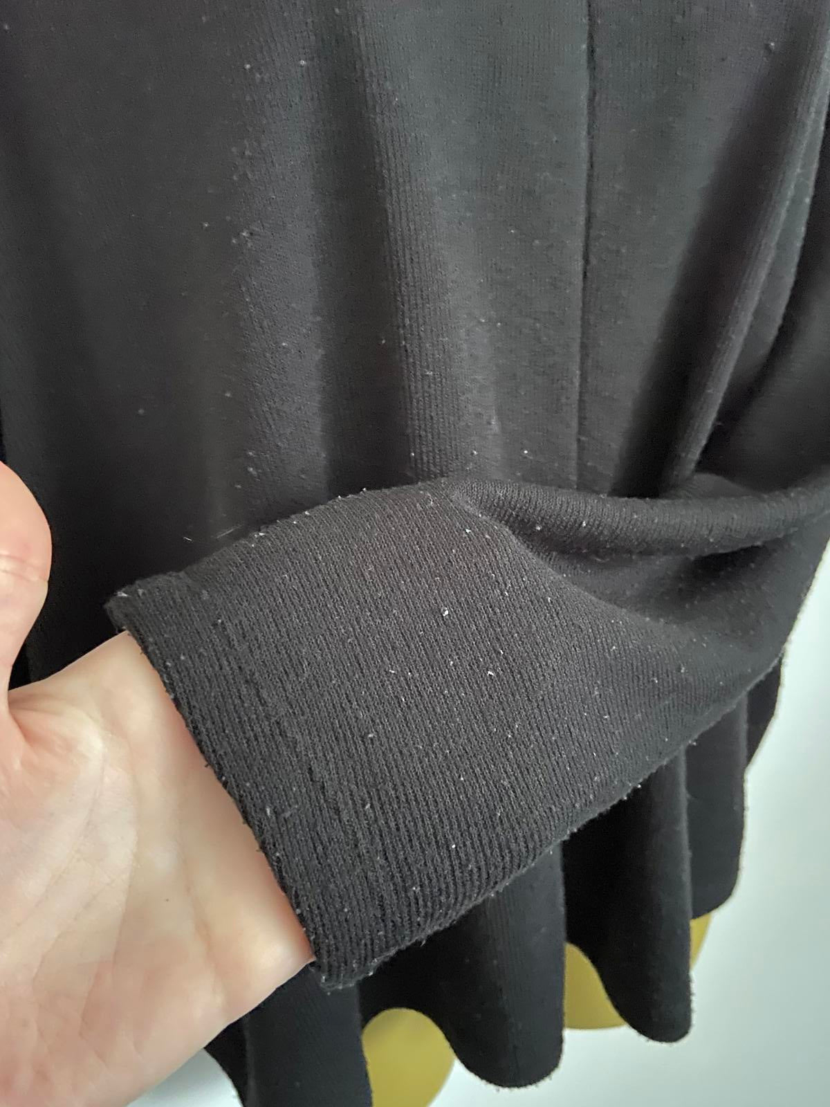 Primark Ladies Black Lightweight Jumper - Soft Knit Everyday Top, Size M 12-14