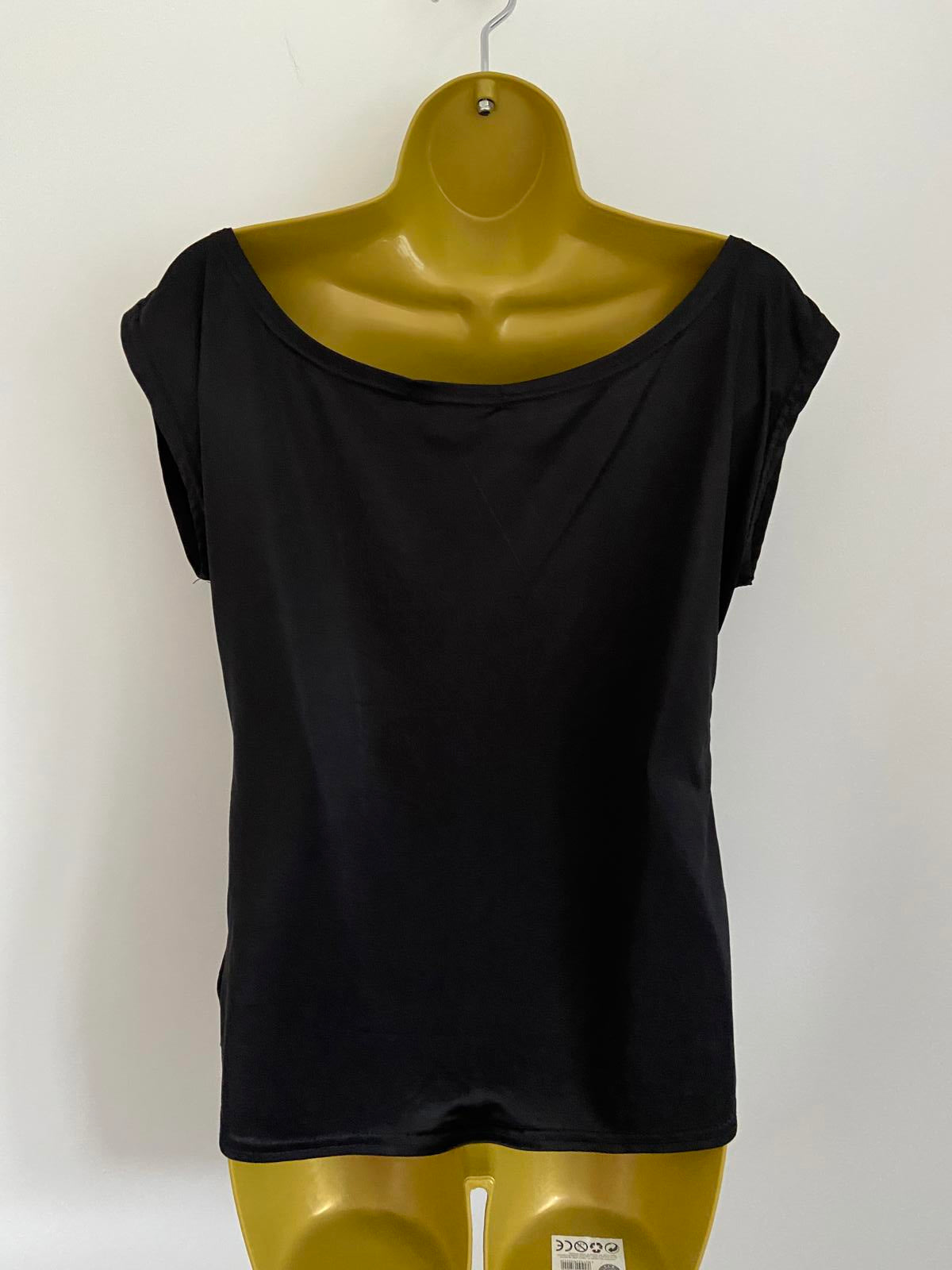 Fairy Trendz Ladies I Love 90s Black T-Shirt - Retro Graphic, Size 8-10