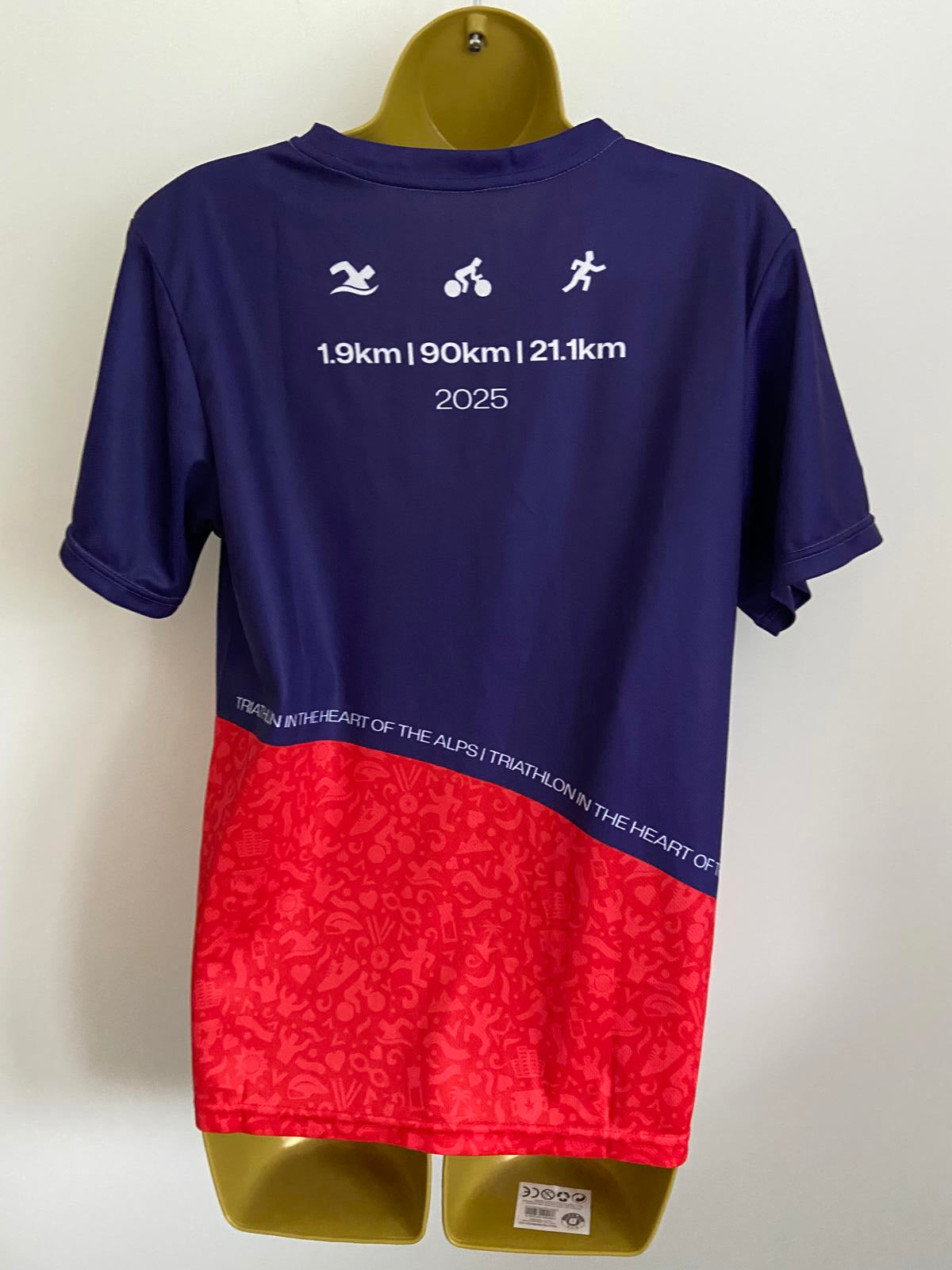 Challenge Kaiserwinkel-Walchsee Triathlon Jersey -Technical T-Shirt, Size S