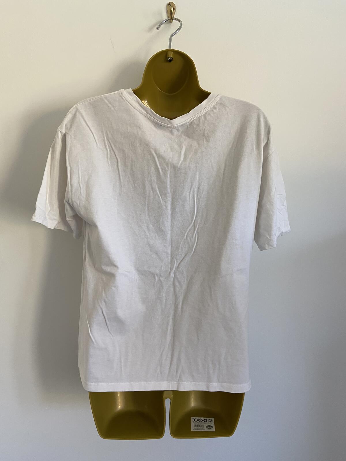 F&F Women's White England 23 Women’s World Cup 100% Cotton T-Shirt Size Small