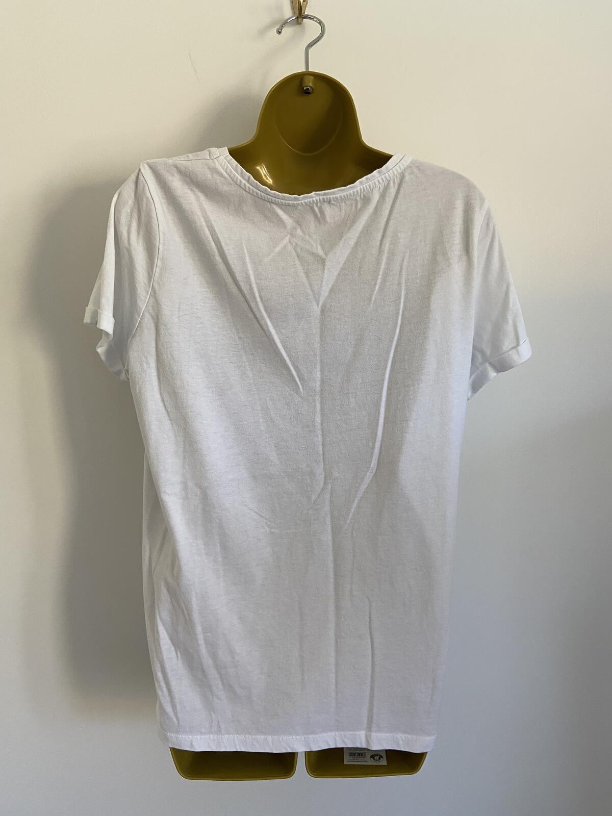George Women’s White "Gin It To Win It" Football Graphic T-Shirt Size 12-14