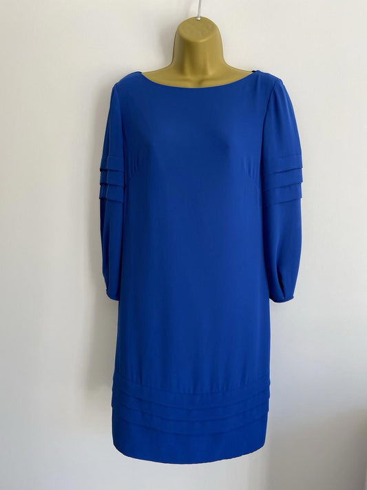 Vince Camuto Royal Blue Shift Dress – Size 6 (Generous Fit)