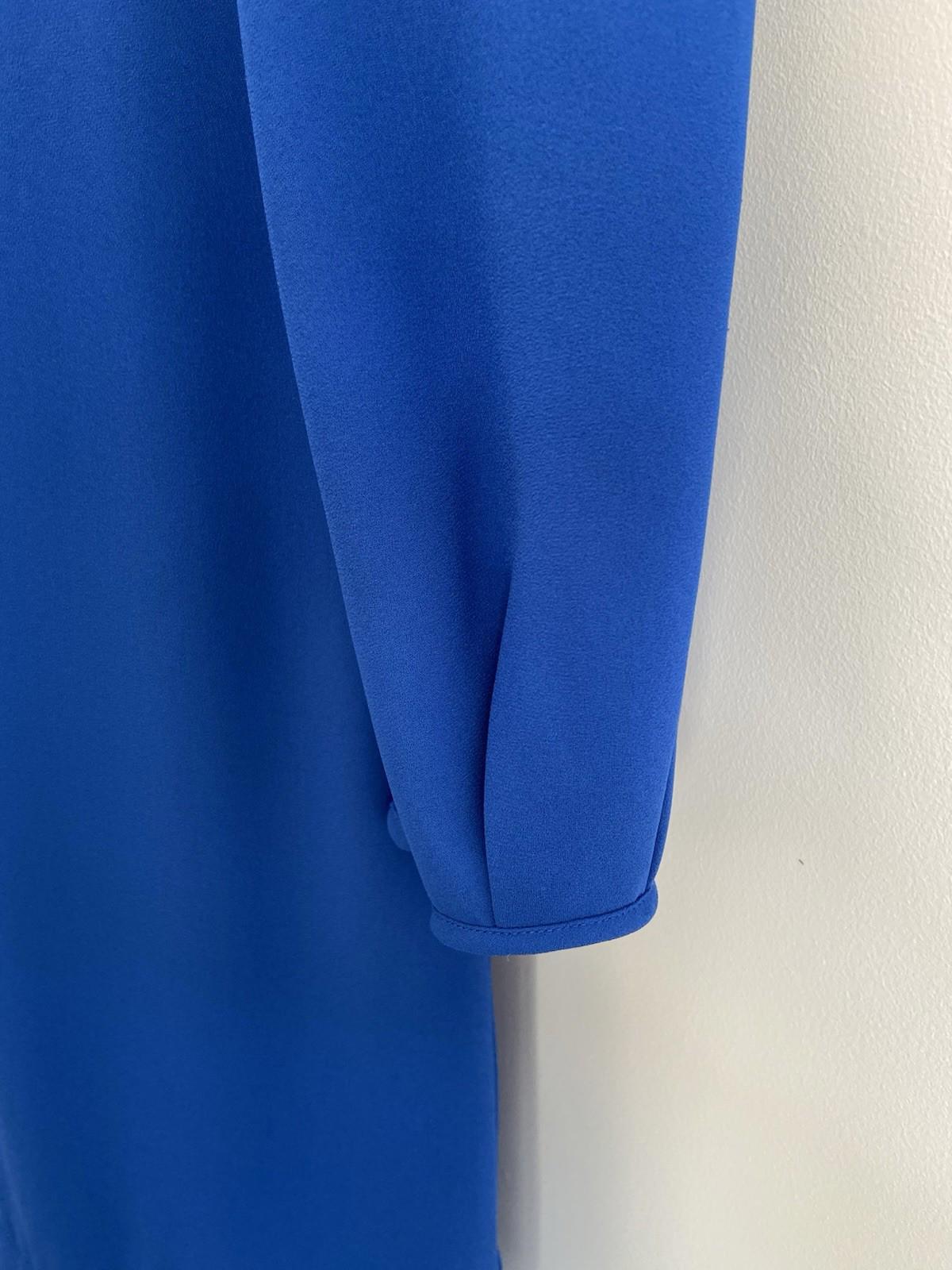 Vince Camuto Royal Blue Shift Dress – Size 6 (Generous Fit)
