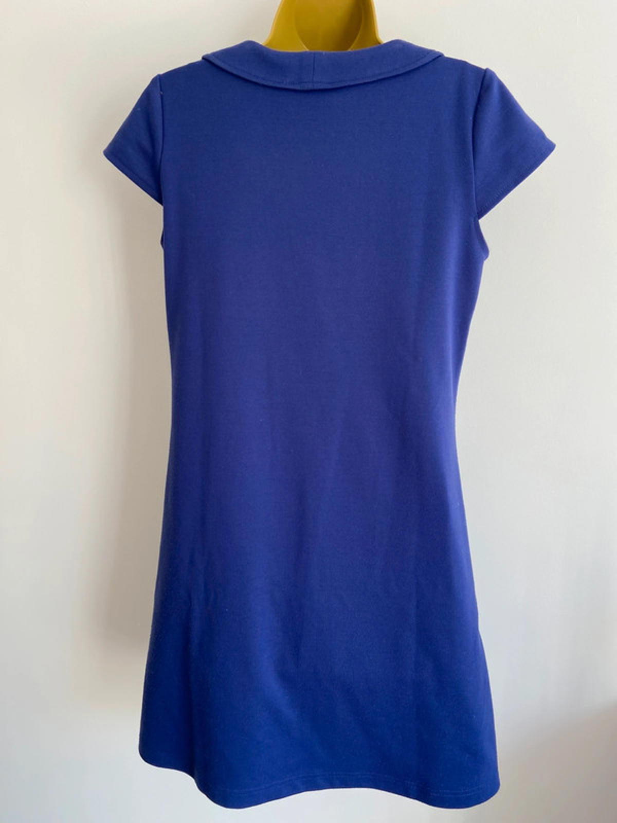 Papaya Size 10 Ladies Dress – Short Sleeve with Oversized Collar, Pre-Loved