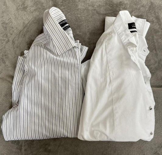 Men’s Shirt Bundle – Tailored Fit, 17” Collar (2 Shirts)